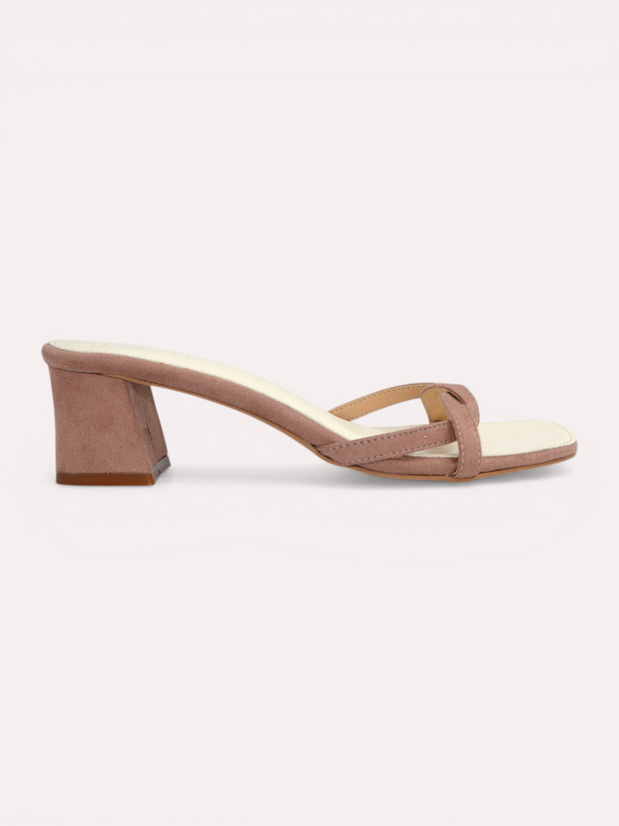 Heel Strap Slide - Coral