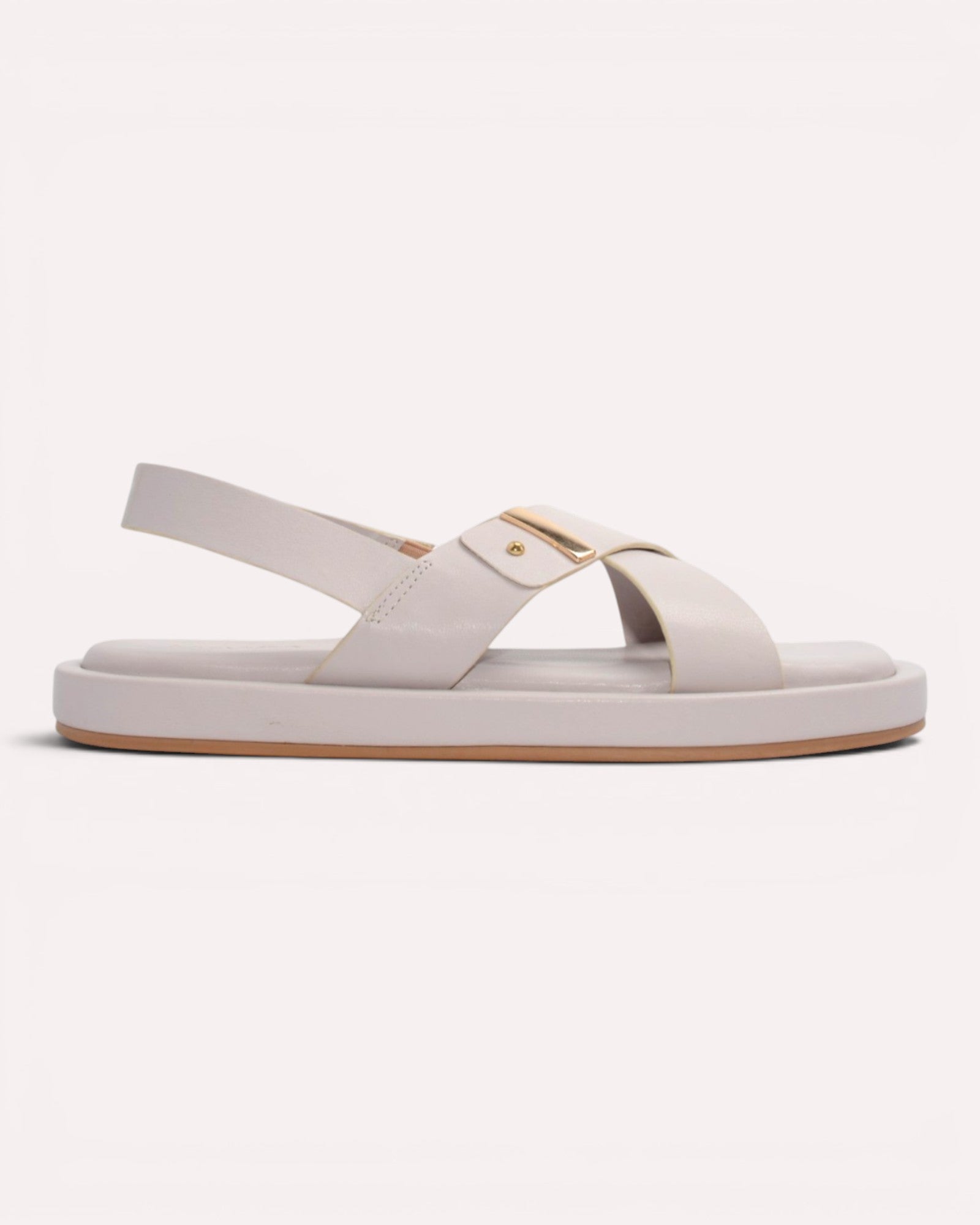 Cruz Crossover Slingback Flatform Sandals – Lilac