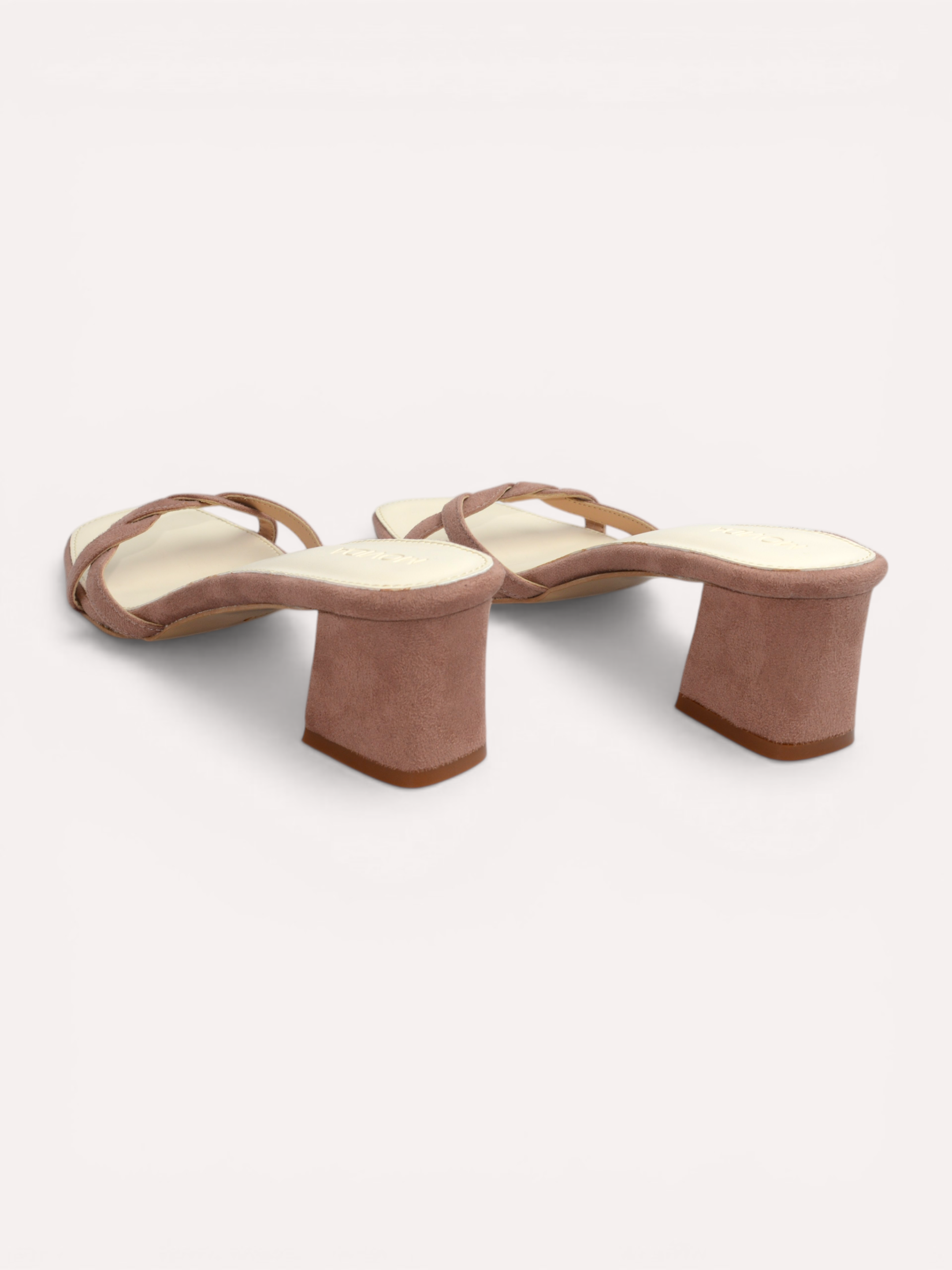 Heel Strap Slide - Coral