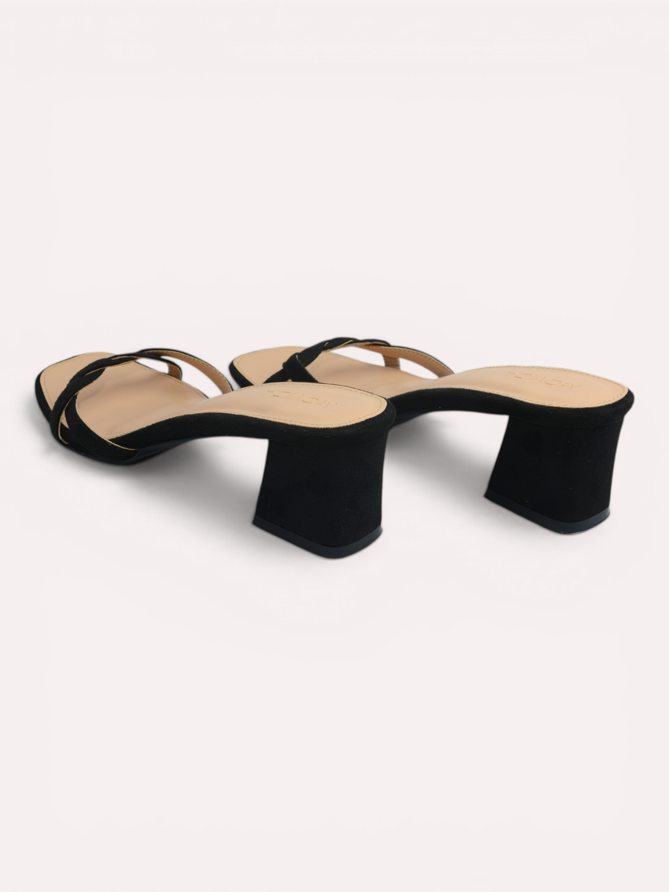 Heel Strap Slide - Black
