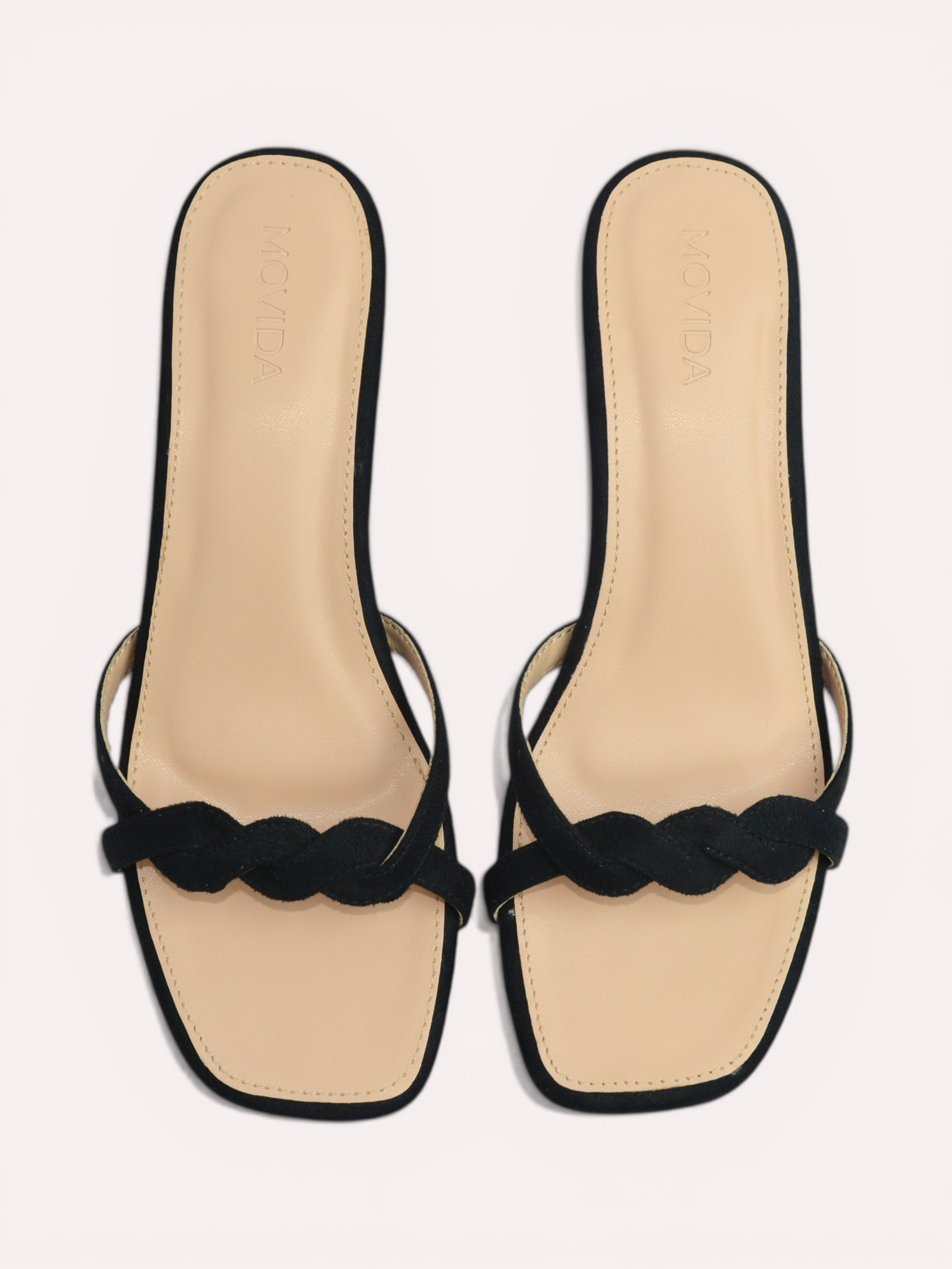 Heel Strap Slide - Black