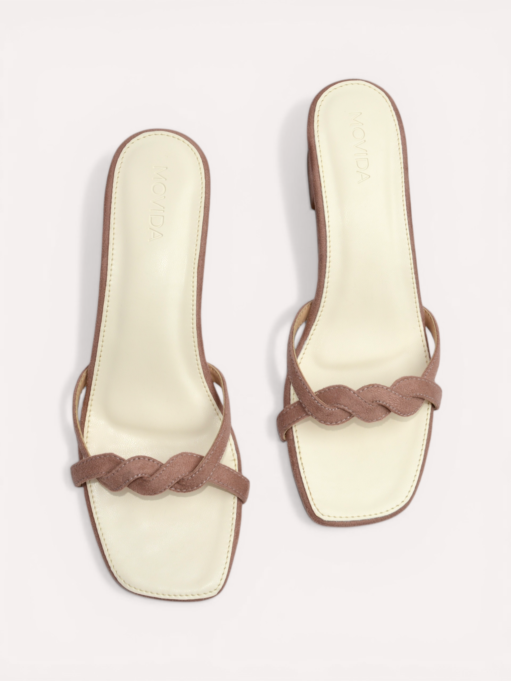 Heel Strap Slide - Coral