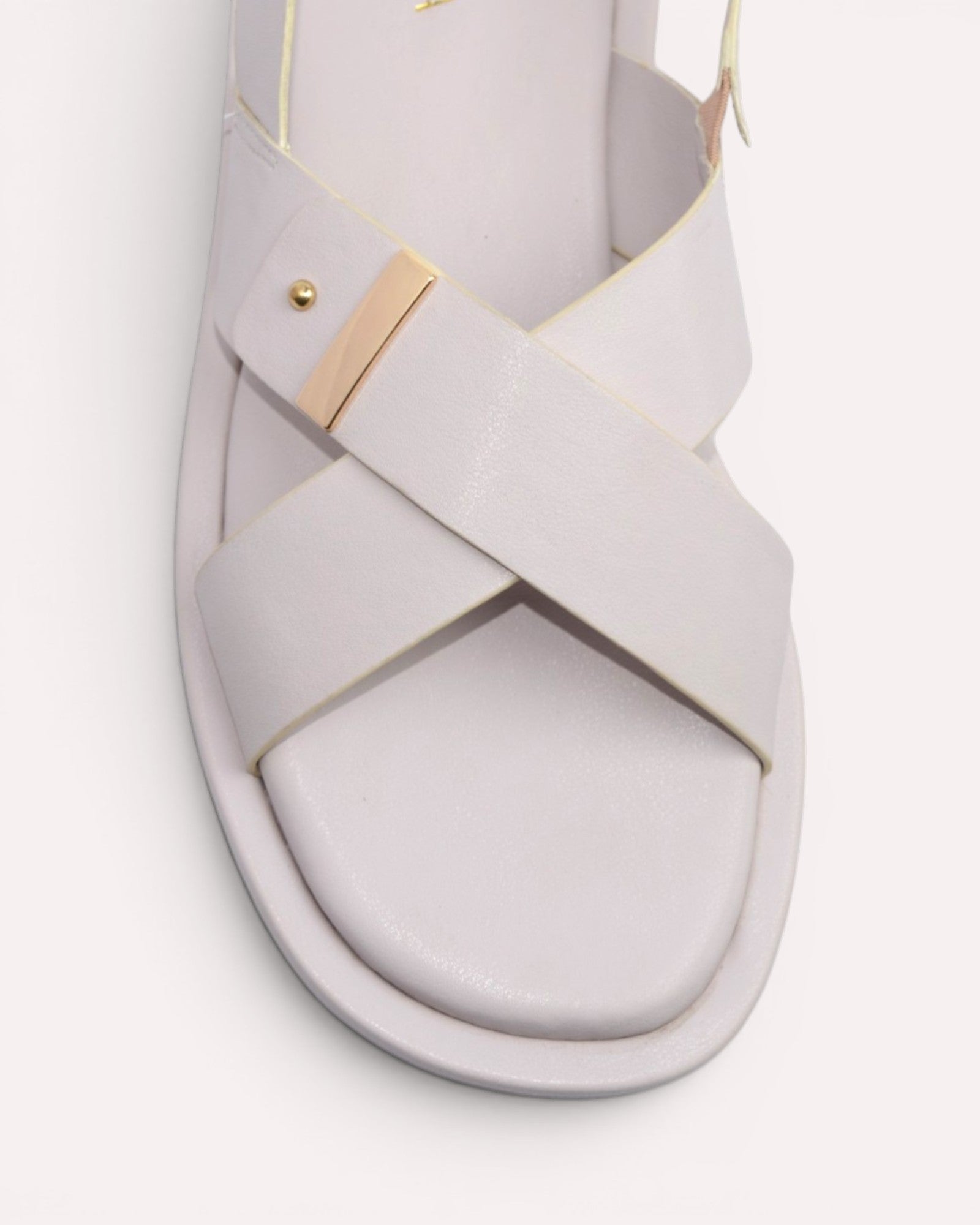 Cruz Crossover Slingback Flatform Sandals – Lilac