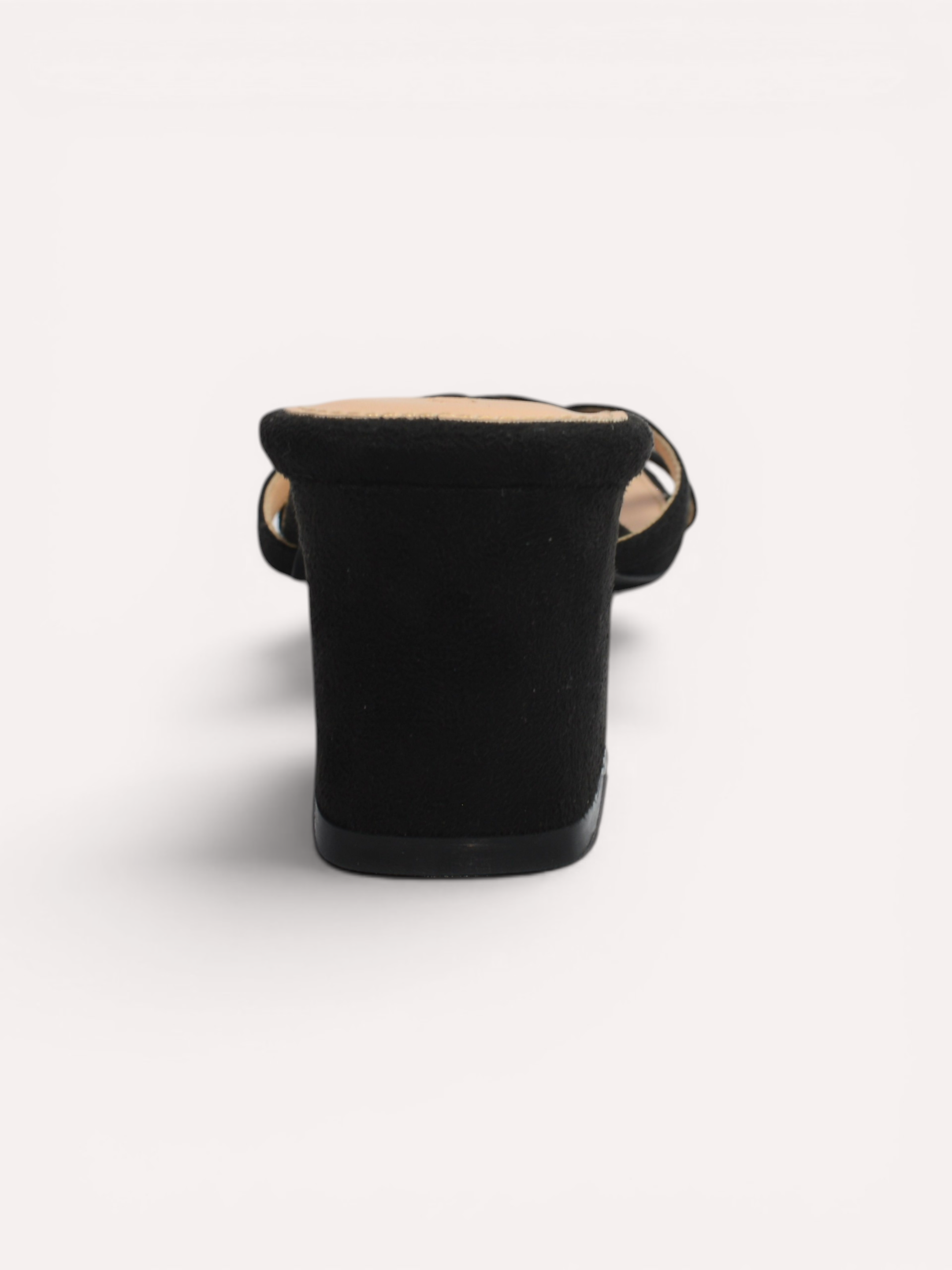 Heel Strap Slide - Black