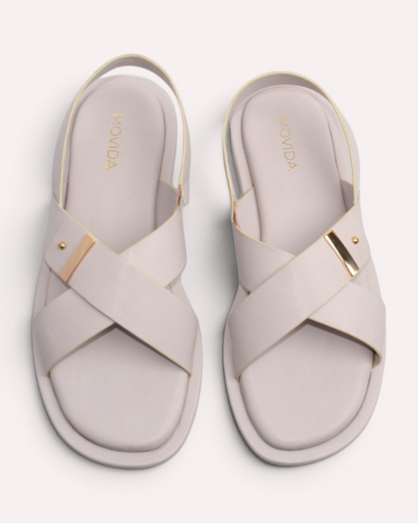 Cruz Crossover Slingback Flatform Sandals – Lilac