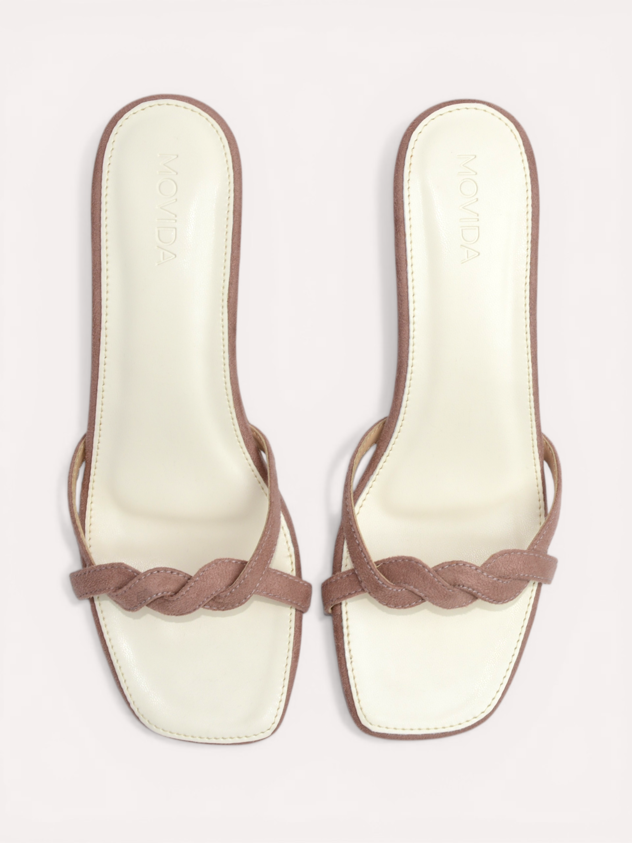 Heel Strap Slide - Coral