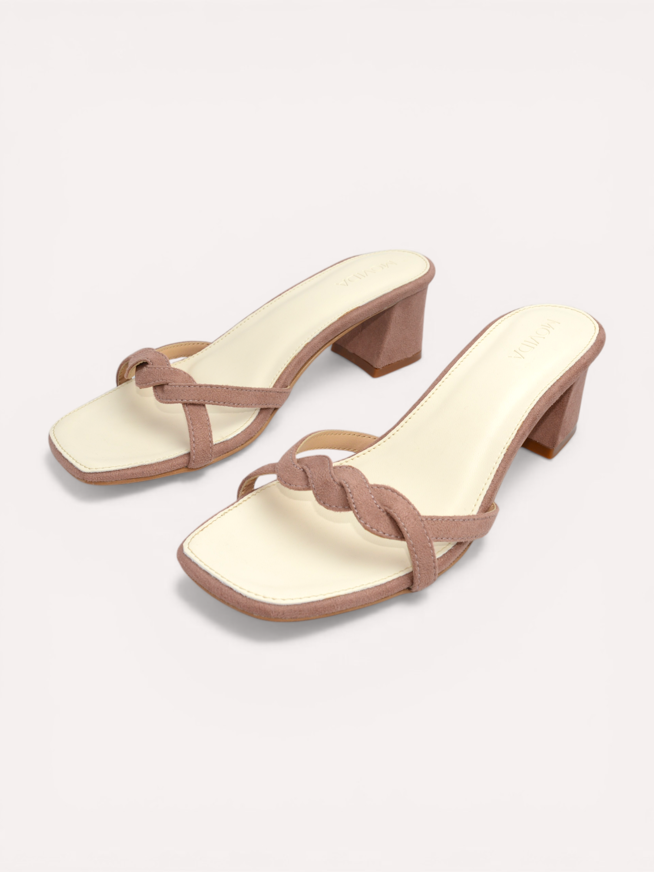 Heel Strap Slide - Coral
