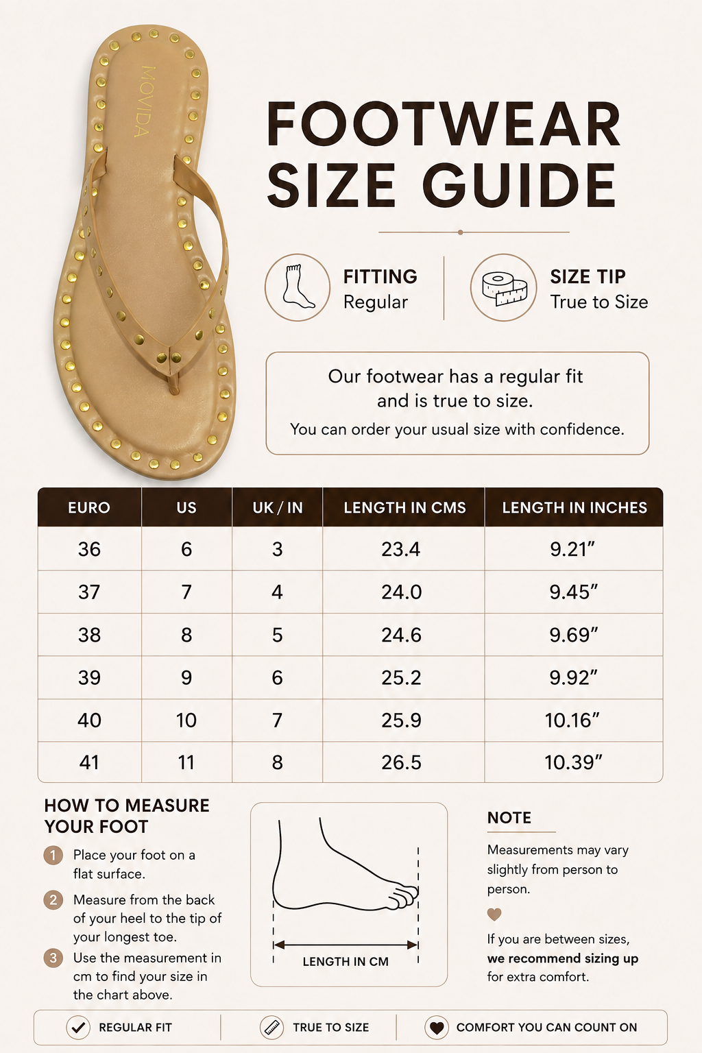 Flat V Straps Strap with Studs Sandal - Light Tan