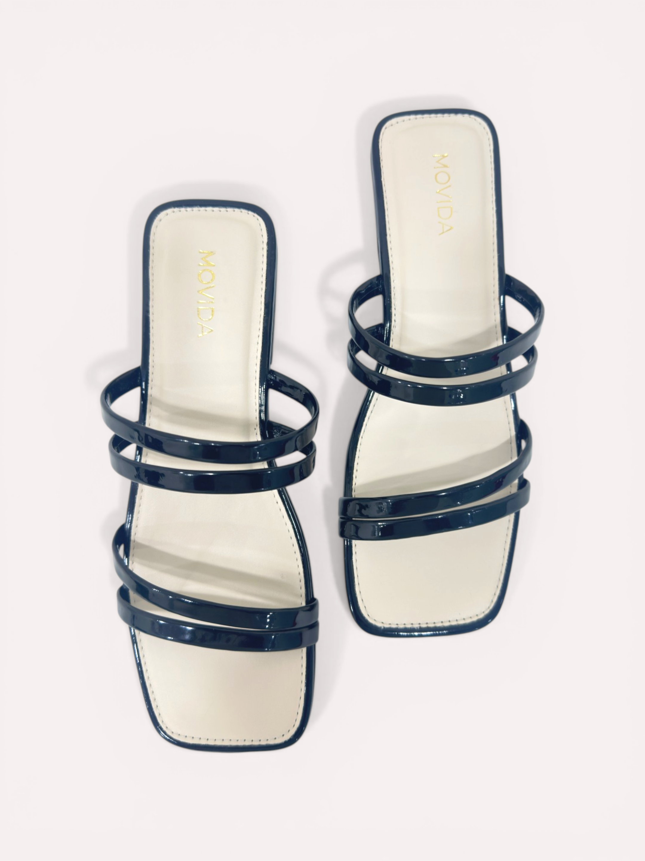 Heel Straps Sandle Strap Sandal - Black